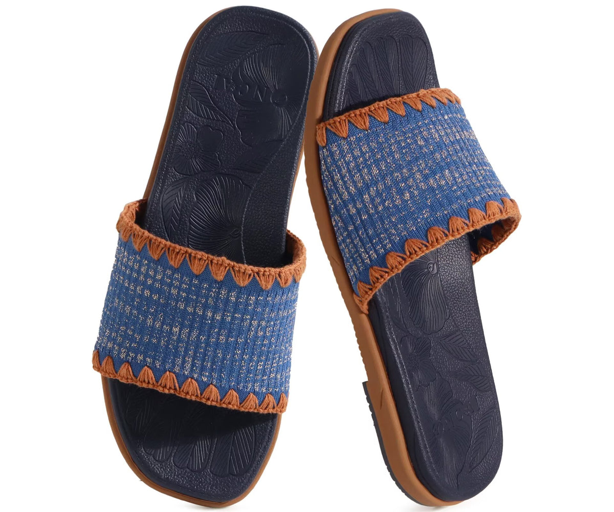 ONCAI Women's Flat Sandals Toe-loop Strappy Square Open Toe Slip on Fashion Dressy Slide Sandal for Woman 2026 Summer Casual Comfortable Beach Lightweight Outdoor Slides Shoes