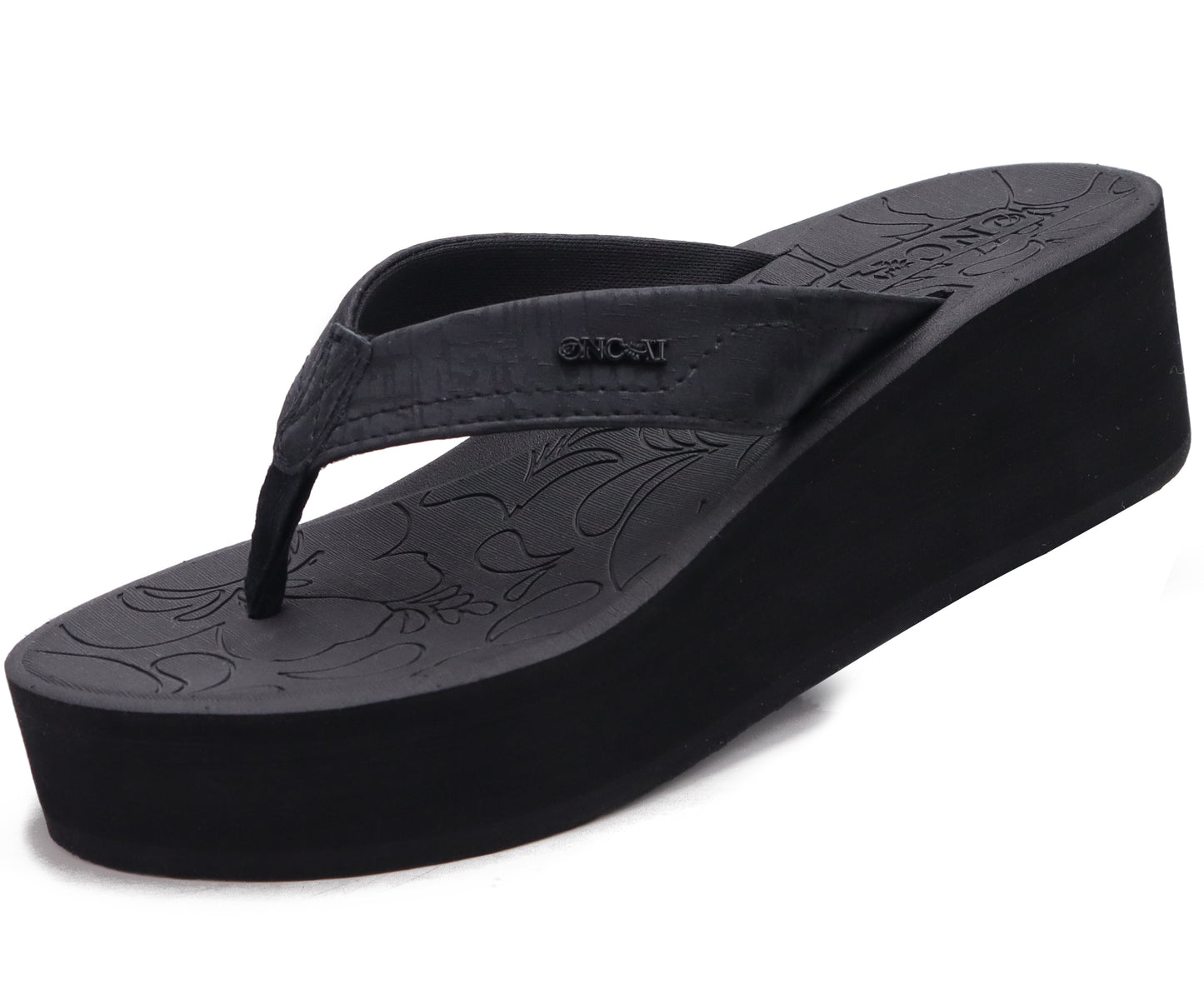 ONCAI Women¡¯s Platform Flip Flops Trendy Dressy Womans Summer Sandals with Comfortable Flatform Arch Support Walking Outdoor Rubber Soles (US Size 5-11)