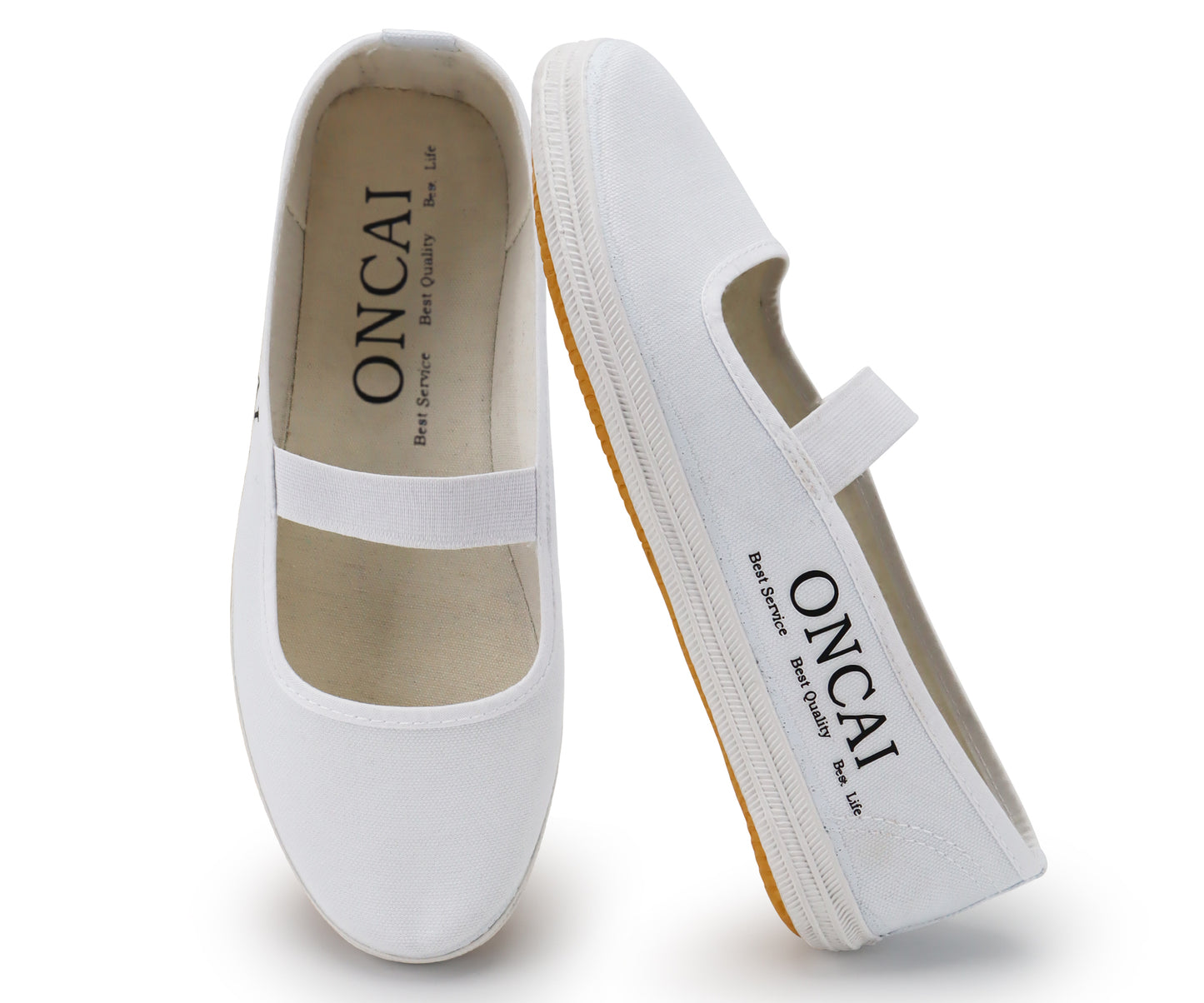 ONCAI Cloth Shoes for Women,Nurse Shoes Slip Resistant Healthcare Work Shoes Non-Slip Lightweight US Size 5-11