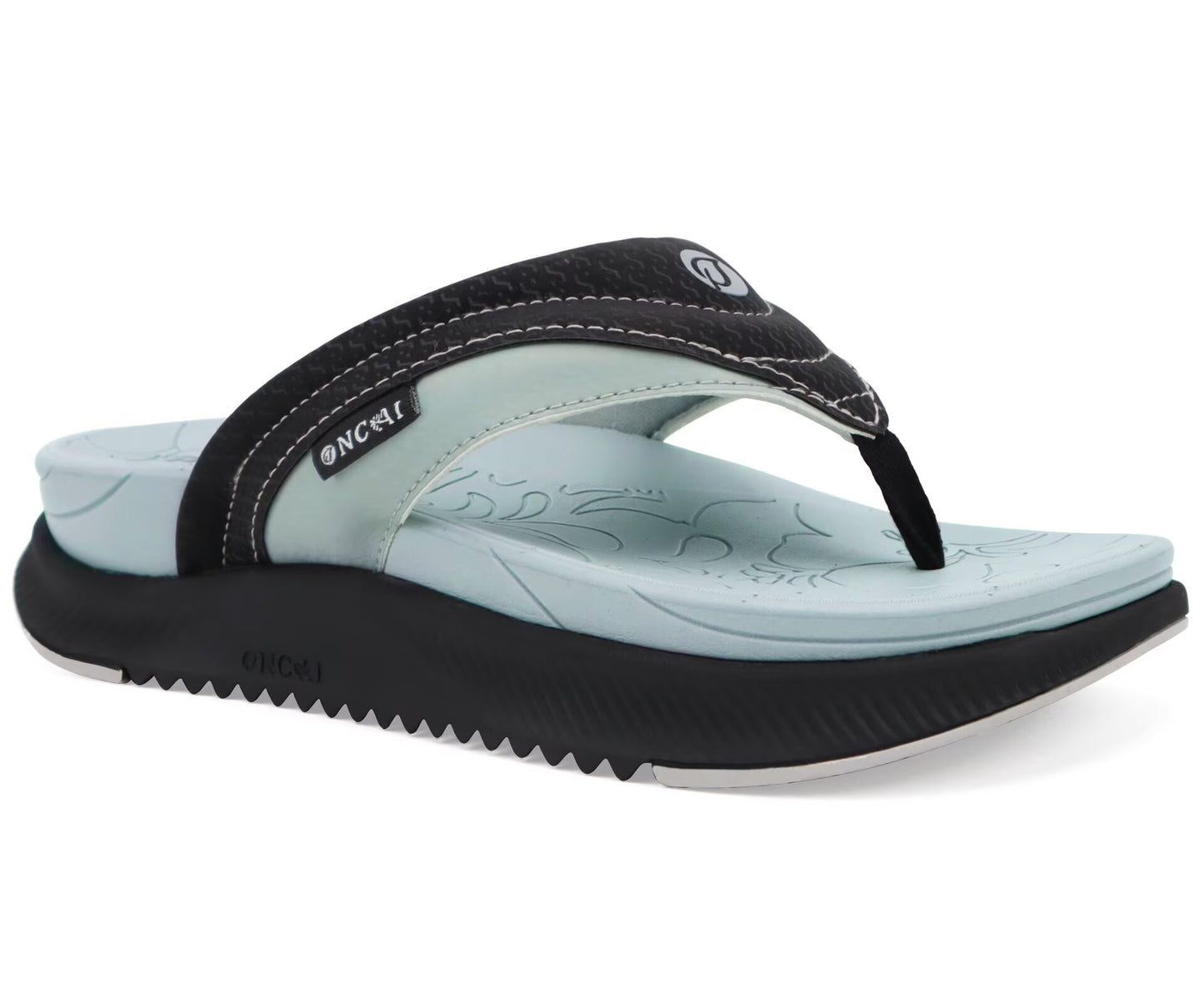 ONCAI Women's Orthotic Flip Flops Recovery Walking Sandals for Women with Arch Support for Plantar Fasciitis Summer Comfortable Cushion Platform Slip-On Indoor Outdoor Size 6-12