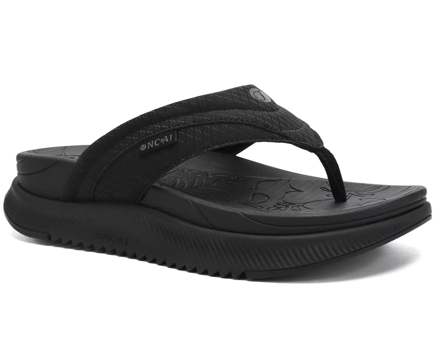 ONCAI Women's Orthotic Cushion Flip Flops Recovery Walking Sandals for Women with Arch Support Summer Comfortable Slip On Flip Flops for Womans Size 6-12